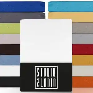 Bettlaken studio spann 90x200cm 100x200cm made in green eu