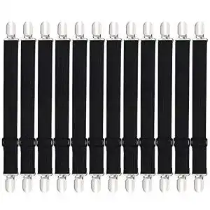 Bettlakenspanner duoupa betttuchspanner lakenspanner schwarz