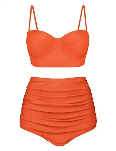High Waist Bikini Set für Damen von CZIMOO – Push Up Modell