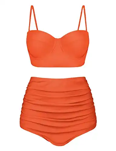 High Waist Bikini Set für Damen von CZIMOO – Push Up Modell