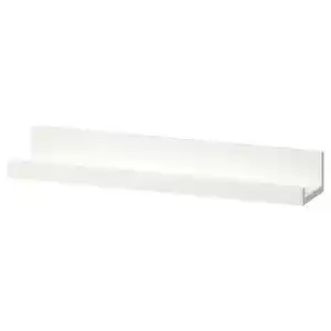 Bilderleiste ikea mosslanda weiss holz white 55x 12 x 7 cm