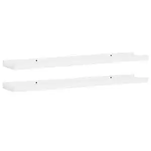 Bilderleiste vidaxl 2x fotoleiste bilderregal galerieboard