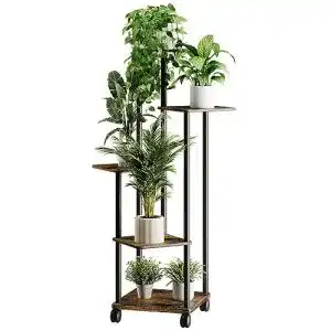Blumenstaender venhvorer 5 tier hoelzern blumenregal