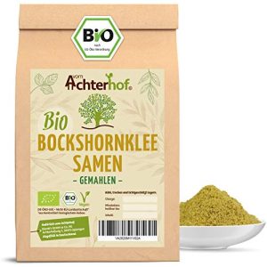 Bockshornklee vom-Achterhof gemahlen BIO (250g) | Bockshorn-Tee