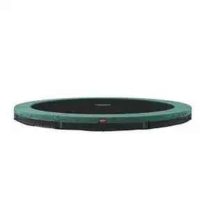 Bodentrampolin berg favorit inground 380 gruen trampolin