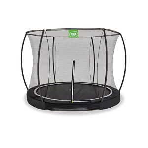 Bodentrampolin EXIT TOYS Black Edition Rundes Inground - bodentrampolin exit toys black edition rundes inground