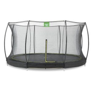 Bodentrampolin EXIT TOYS Silhouette, ø427cm, Großes Rundes - bodentrampolin exit toys silhouette o427cm grosses rundes
