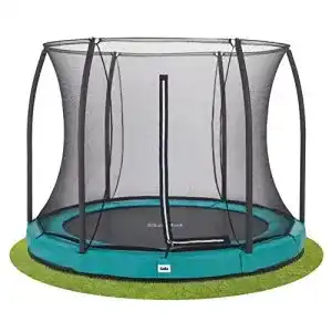 Bodentrampolin salta comfort edition ground mit sicherheitsnetz