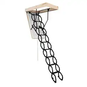 Bodentreppe Oman Flex Termo – Scherentreppe aus Metall (130 x 60 cm)