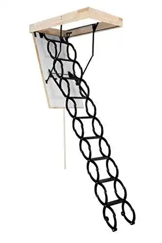 Bodentreppe Oman Flex Termo – Scherentreppe aus Metall (130 x 60 cm)