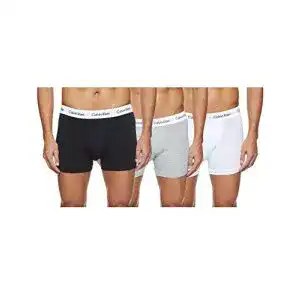 Boxershorts calvin klein herren 3er pack trunks baumwolle