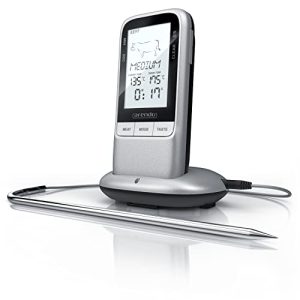 Bratenthermometer Arendo, Grillthermometer digital Funk