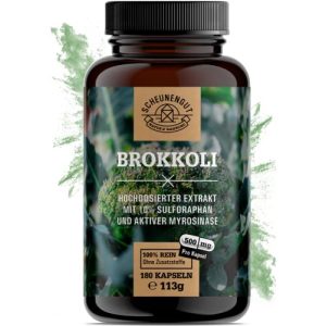 Brokkoli-Kapseln Scheunengut Brokkoli -1000mg je Tagesdosis - brokkoli kapseln scheunengut brokkoli 1000mg je tagesdosis