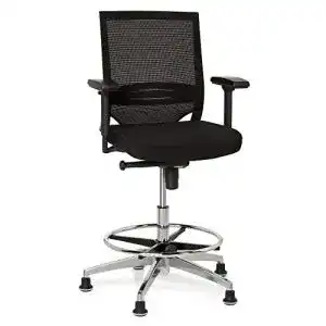 Buerostuhl ohne rollen hjh office 657550 arbeitsstuhl