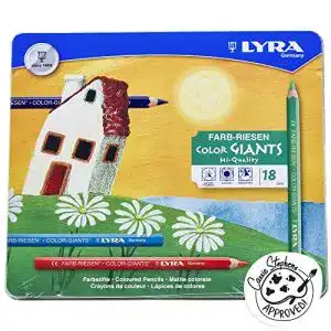 Buntstifte lyra kredki color giant 18 kolorow w kasetce