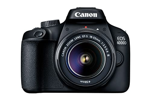 Canon-Spiegereflexkamera Canon EOS 4000D DSLR Kamera – mit Objektiv