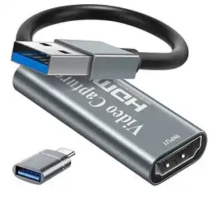 Capture card papeaso video capture card 4k hdmi to usb