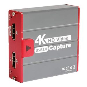 Capture-Card TreasLin Capture Card 4K, USB 1080P 60FPS Video