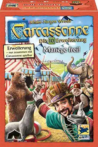 Carcassonne Erweiterungen von Hans im Glück für Schmitt Spiele