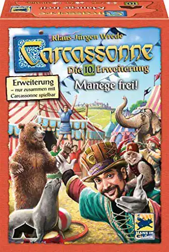 Carcassonne Erweiterungen von Hans im Glück für Schmitt Spiele