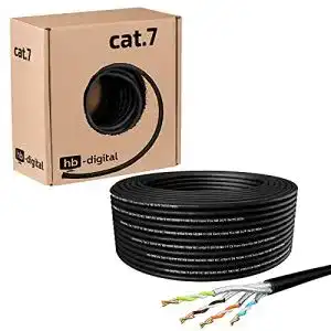 Cat 7 verlegekabel hb digital 50m cat 7 verlegekabel outdoor