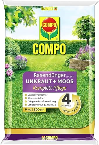 Compo-Rasendünger Compo Rasendünger gegen Moos u. Unkraut