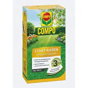 Compo rasenduenger compo start rasen langzeit duenger