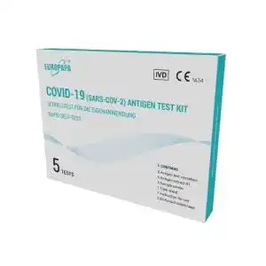 Corona selbsttest europapa 5x corona laientest selbsttest