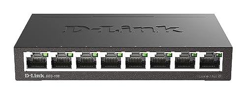 D-Link-Switch D-Link DGS-108 8-Port Layer2 Gigabit Switch