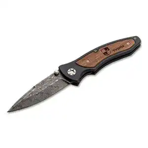 Damast taschenmesser boeker boeker tirpitz damast braun