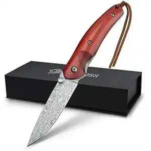 Damast-Taschenmesser