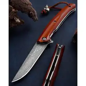 Damast taschenmesser omesio damast klappmesser