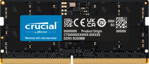DDR5-RAM Crucial RAM 16GB DDR5 4800MHz CL40 Laptop-Speicher