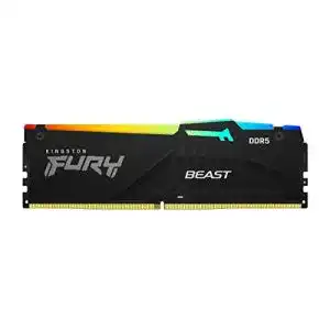Ddr5 ram kingston fury beast schwarz rgb 32gb 2x16gb 6000mt s ddr5