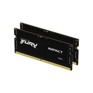 DDR5-RAM Kingston FURY Impact 64GB(2x32GB) 4800MT/s DDR5 CL38 SODIMM - ddr5 ram kingston fury impact 64gb2x32gb 4800mt s ddr5 cl38 sodimm