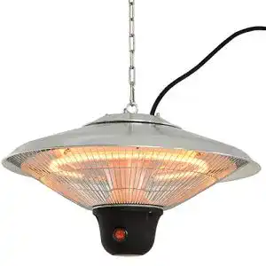 Deckenheizstrahler outsunny heizstrahler mit 3 heizstufen 1500w