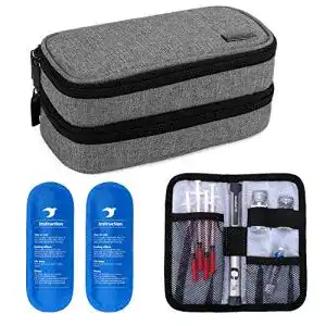 Diabetikertasche yarwo kuehltasche fuer insulin diabetes zubehoer