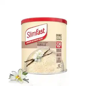 Diaet shakes slimfast milchshake pulver vanille kalorienreduzierter