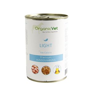 Diätfutter Hund OrganicVet Hund Nassfutter Veterinary Light, 6er