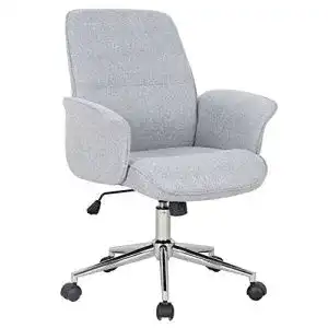 Drehstuhl sixbros buerostuhl grau stoff cx0704m 2488