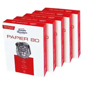 Druckerpapier 80g avery zweckform 2575 drucker kopierpapier