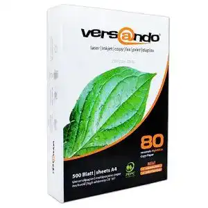 Druckerpapier 80g versando 500 blatt kopierpapier a4 highwhite