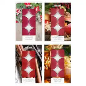 Duft teelichter levandeo 24 teelichter 4x6 stueck weihnachtsduft