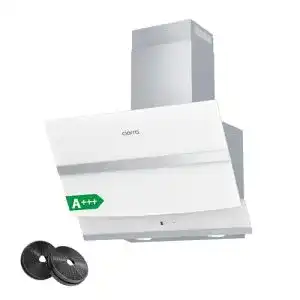Dunstabzugshaube weiss 60 cm ciarra cbcw6736n a kopffreie