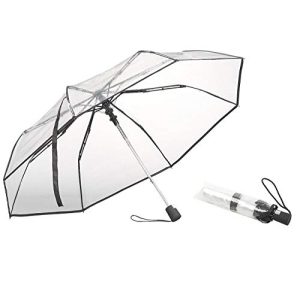 Durchsichtiger Regenschirm Carlo Milano Regenschirm: Stabiler - durchsichtiger regenschirm carlo milano regenschirm stabiler