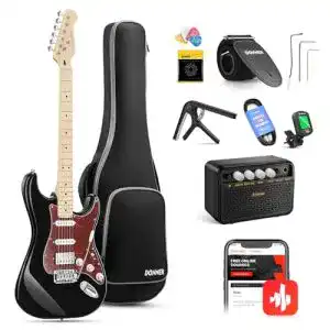 E gitarre donner e gitarren set 39 zoll hss pickup coil split