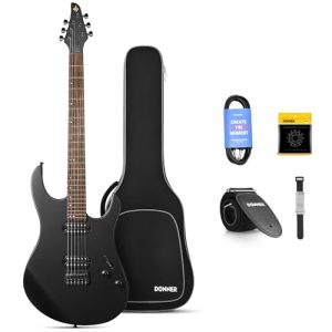 E-Gitarre Donner Solid Body, DMT-100 39 Zoll Metall Bausatz