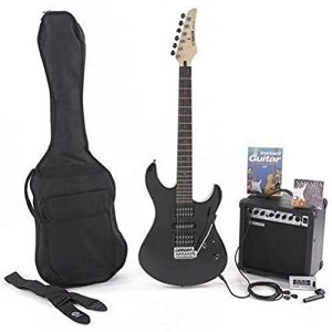 E-Gitarre YAMAHA ERG121GPIIHII Set, schwarz - e gitarre yamaha erg121gpiihii set schwarz