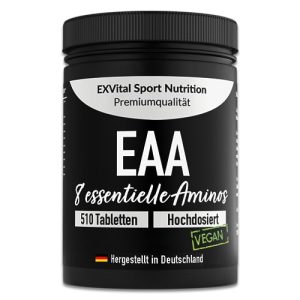 EAA-Kapseln EXVital EAA Tabletten mit je 1036 mg pro Tablette
