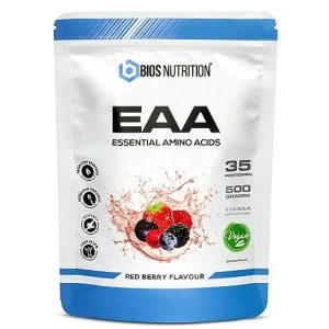 EAA-Pulver Bios Nutrition EAA Pulver RED BERRY 500g - eaa pulver bios nutrition eaa pulver red berry 500g